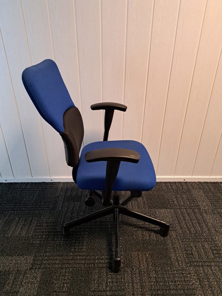 Steelcase Bureaustoel Steelcase, Blauw, Gebruikt Steelcase Bureaustoel Steelcase, Blauw, Gebruikt