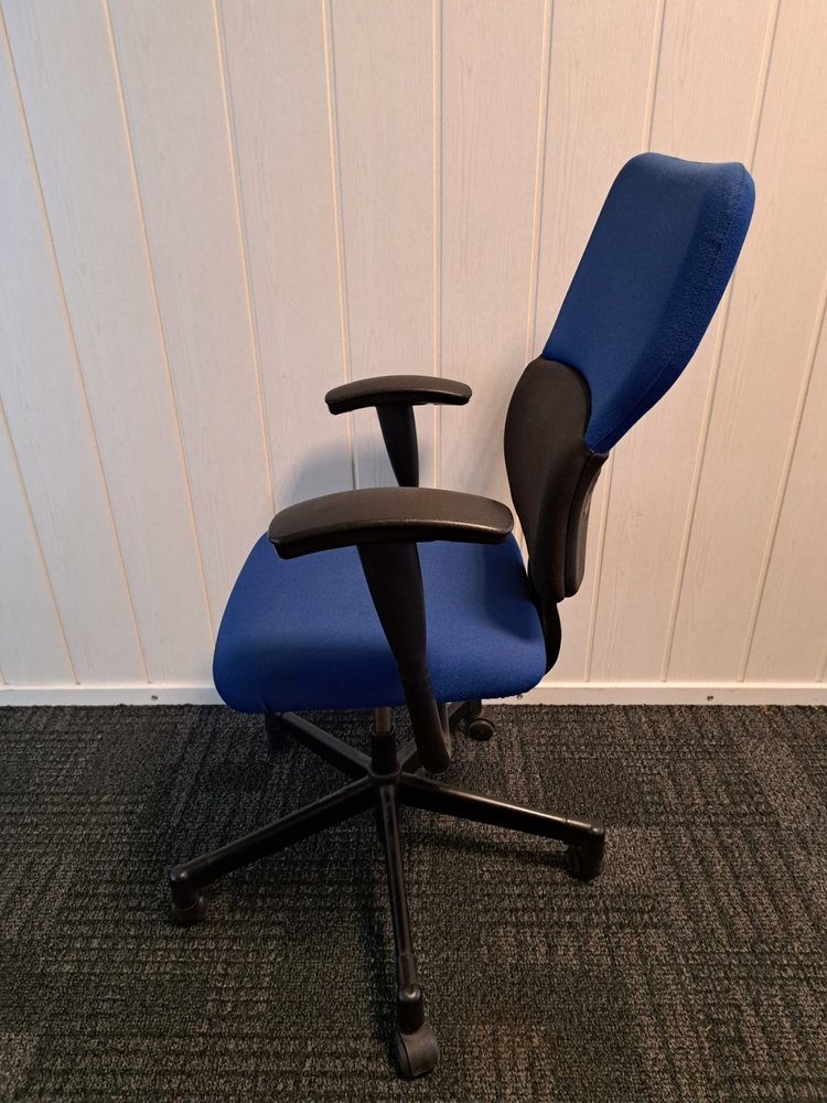 Steelcase Bureaustoel Steelcase, Blauw, Gebruikt Steelcase Bureaustoel Steelcase, Blauw, Gebruikt