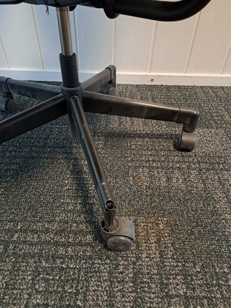 Steelcase Bureaustoel Steelcase, Blauw, Gebruikt B-keuze