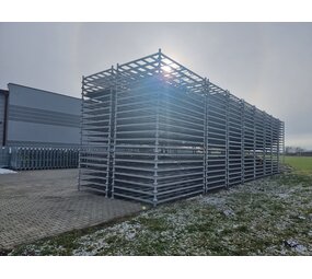 Stapelrek 3360x2100x320 mm - enkel - excl. rongen - gebruikt