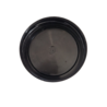 Emtrade (Nieuw) Kunststof deksel 82 mm rond pp zwart, nieuw