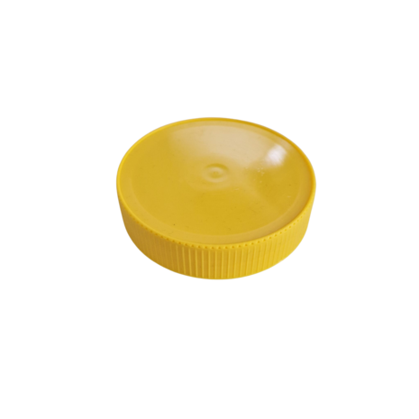 Emtrade Kunststof Deksel 82 mm Rond PP Geel, Nieuw Emtrade Kunststof Deksel 82 mm Rond PP Geel, Nieuw