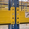Nedcon Palletstelling Nedcon PR2 1100mm diep blauw/geel, gebruikt Nedcon Palletstelling Nedcon PR2 1100mm diep blauw/geel, gebruikt