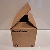 Verzenddoos 394x295x324 mm enkelgolf karton bruin met enkele plakstrip fefco 0701 nieuw