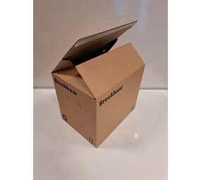 Verzenddoos 394x295x324mm fefco 0701 enkelgolf met enkele plakstrip, nieuw Verzenddoos 394x295x324mm fefco 0701 enkelgolf met enkele plakstrip, nieuw