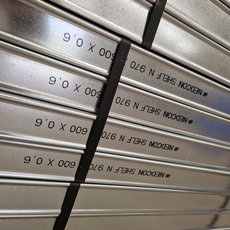 Nedcon Nedcon SF type N legbord 970x600x0,6 cm, max. 150kg, gebruikt Nedcon Nedcon SF type N legbord 970x600x0,6 cm, max. 150kg, gebruikt