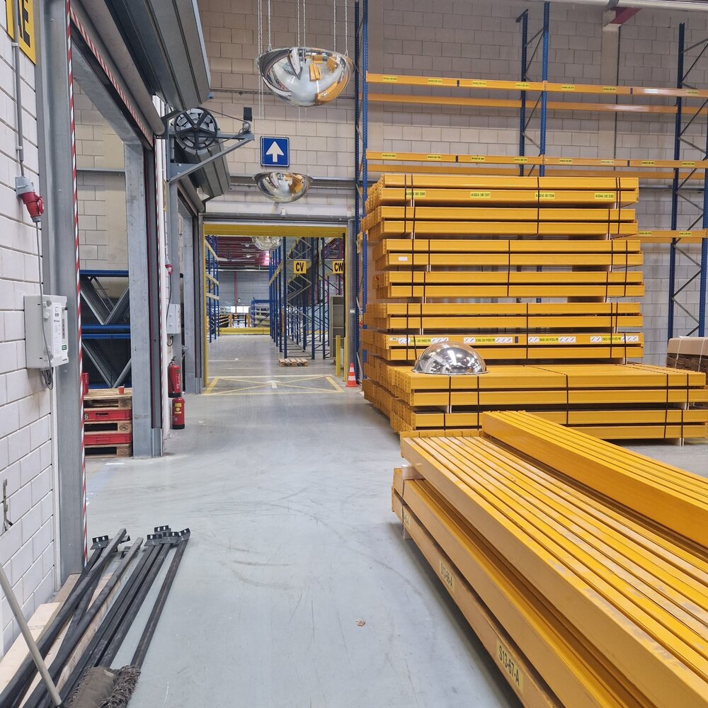 Jungheinrich Palletstelling Jungheinrich Esmena 1100mm diep, gebruikt Jungheinrich Palletstelling Jungheinrich Esmena 1100mm diep, gebruikt