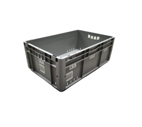 SSI Schäfer 60x40x22 euronorm stapelbak, verstevigd, PP, gesloten met afwateringsgaten, vlakke bodem, licht gebruikt SSI Schäfer 60x40x22 euronorm stapelbak, verstevigd, PP, gesloten met afwateringsgaten, vlakke bodem, licht gebruikt