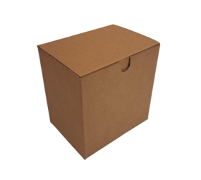 Vouwdoos 194x142x196 mm Enkelgolf Karton Bruin FEFCO 0713 Nieuw