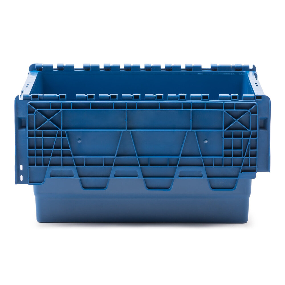 Distributiebak 600x400x320 mm Nestbaar Stapelbaar Blauw, Nieuw