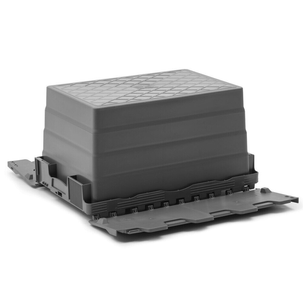 Distributiebak 600x400x320 mm Nestbaar Stapelbaar Grijs, Nieuw Distributiebak 600x400x320 mm Nestbaar Stapelbaar Grijs, Nieuw