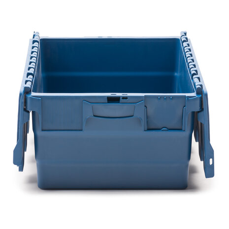 Distributiebak 600x400x250 mm 45L Nestbaar Stapelbaar Blauw, Nieuw Distributiebak 600x400x250 mm 45L Nestbaar Stapelbaar Blauw, Nieuw