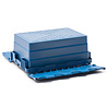 Emtrade (Nieuw) Distributiebak, 600x400x250 mm, euronorm, blauw kunststof, nieuw