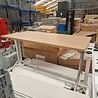 Wiesner Hager Inklapbare tafel L140xB70XH74 cm grijs/hout, gebruikt Wiesner Hager Inklapbare tafel L140xB70XH74 cm grijs/hout, gebruikt