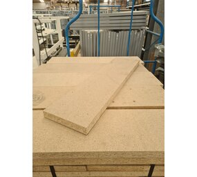Spaanplaat strook 38mm 99,5x24 cm, gebruikt Spaanplaat strook 38mm 99,5x24 cm, gebruikt