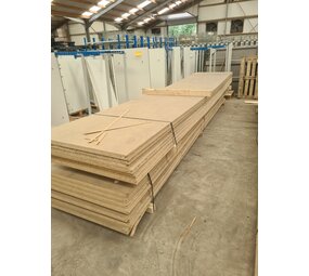 Vloerplaat 38mm 525x102 cm, gebruikt Vloerplaat 38mm 525x102 cm, gebruikt