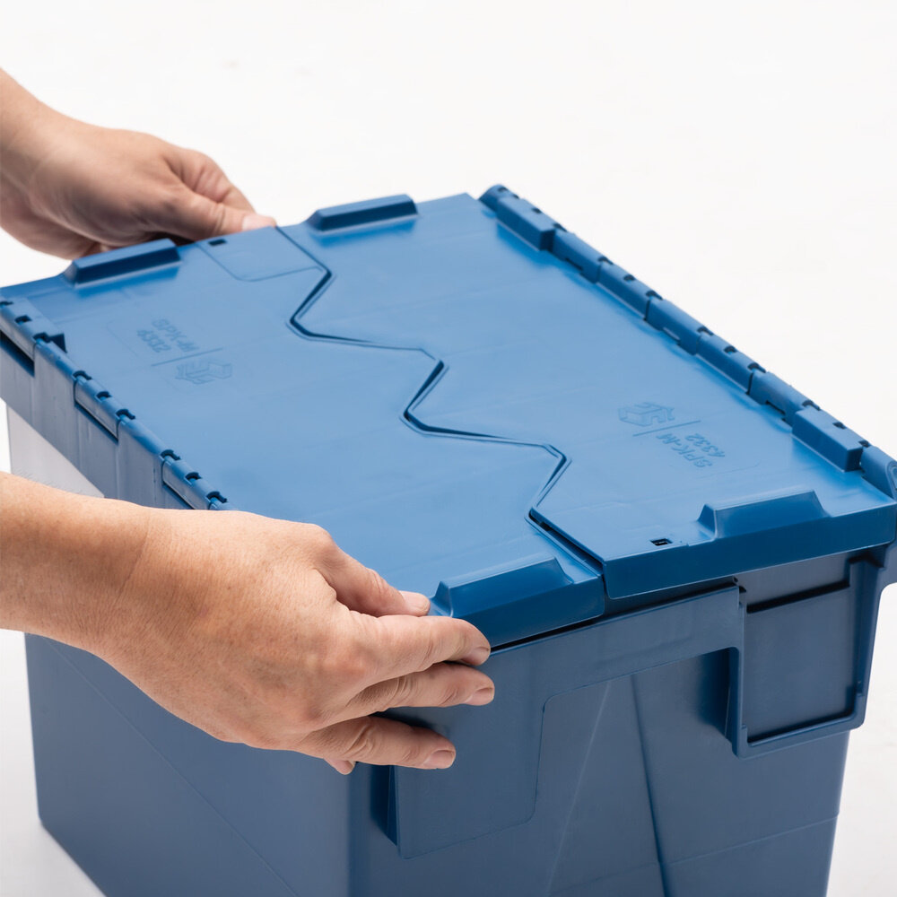 Distributiebak 400x300x320 mm 28L Nestbaar Stapelbaar Blauw, Nieuw Distributiebak 400x300x320 mm 28L Nestbaar Stapelbaar Blauw, Nieuw