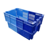 Schoeller Allibert Nestbare Stapelkrat, 500x300x280 mm, blauw kunststof, gebruikt