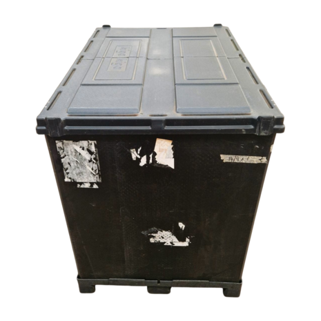 KIGA Palletbox opvouwbaar l140 x b100 x h126 cm, gebruikt
