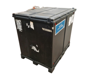 KIGA Palletbox opvouwbaar L140 x B100 x H126 cm, gebruikt KIGA Palletbox opvouwbaar L140 x B100 x H126 cm, gebruikt