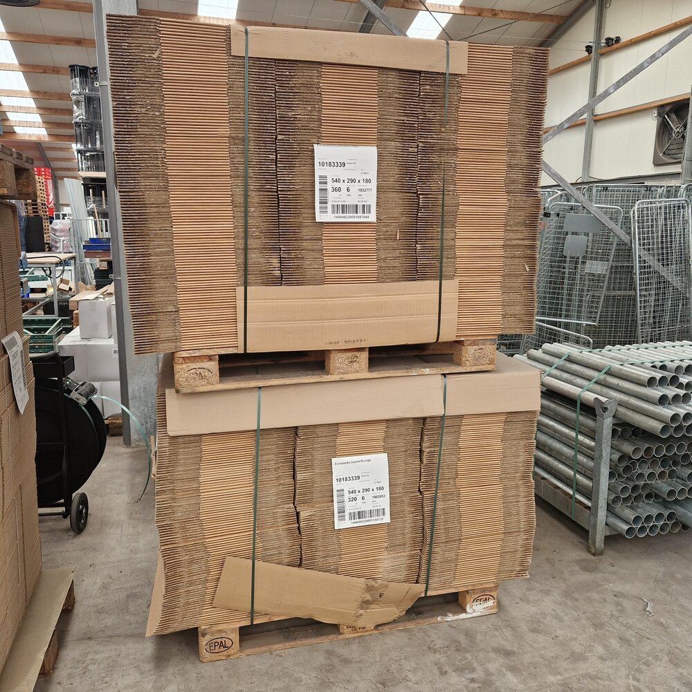 Emtrade (Nieuw) Vouwdoos 540x290x180 mm enkelgolf+minigolf karton bruin fefco 0201 nieuw