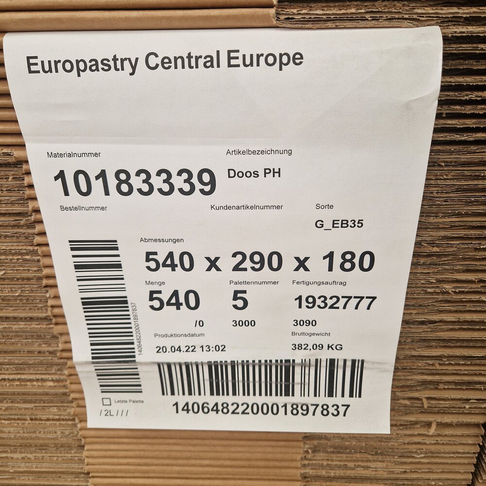 Emtrade Vouwdoos 540x290x180 mm Enkelgolf+Minigolf Karton Bruin FEFCO 0201 Nieuw Emtrade Vouwdoos 540x290x180 mm Enkelgolf+Minigolf Karton Bruin FEFCO 0201 Nieuw