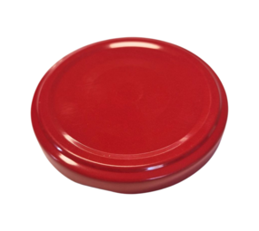 White Cap Deksel Effen Rood 63mm Twist-Off 1440 stuks, nieuw