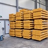 Ligger 2700x120x50 mm, d.geel, 3007kg, gebruikt