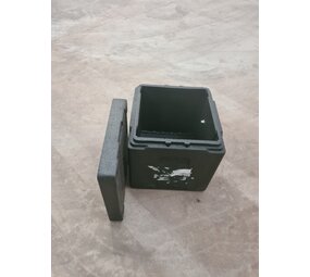 Thermobox 38.5x37xH39 cm zwart, gebruikt Thermobox 38.5x37xH39 cm zwart, gebruikt