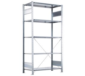Schulte SCHULTE Legbordstelling MULTIplus150 - 2000x1300x600, 6 niveaus, gebruikt Schulte SCHULTE Legbordstelling MULTIplus150 - 2000x1300x600, 6 niveaus, gebruikt