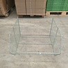 Emtrade Draadmand 63x63x40, stapelbaar, gegalvaniseerd, gebruikt Emtrade Draadmand 63x63x40, stapelbaar, gegalvaniseerd, gebruikt