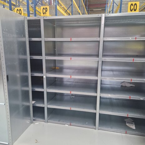 Schulte SCHULTE Legbordstelling MULTIplus150 - 2000x1300x600, 6 niveaus, gebruikt Schulte SCHULTE Legbordstelling MULTIplus150 - 2000x1300x600, 6 niveaus, gebruikt