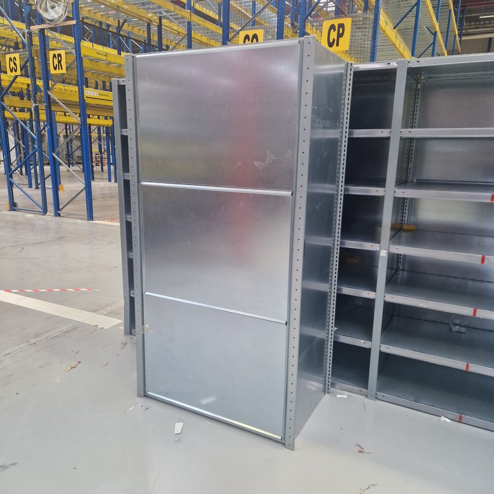 Schulte SCHULTE Legbordstelling MULTIplus150 - 2000x1300x600, 6 niveaus, gebruikt Schulte SCHULTE Legbordstelling MULTIplus150 - 2000x1300x600, 6 niveaus, gebruikt
