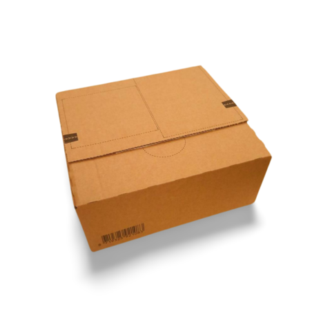 Colompac Autolock Verzenddoos 210x195x82 bruin, nieuw Colompac Autolock Verzenddoos 210x195x82 bruin, nieuw