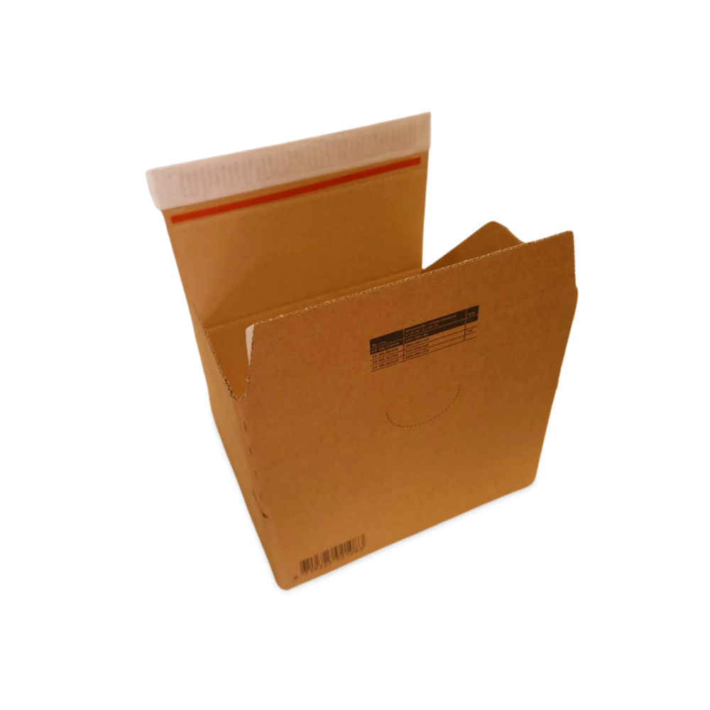 Colompac Autolock Verzenddoos 210x195x82 bruin, nieuw Colompac Autolock Verzenddoos 210x195x82 bruin, nieuw