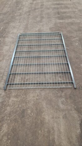 Wanzl Rooster/legbord 1200x800mm, maas 30x150mm verzinkt, nieuw