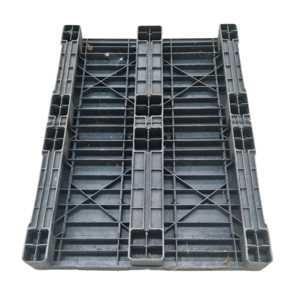 KIGA Industriële pallet 1000x1400x150 mm met permanente antislip mat, gebruikt per stuk