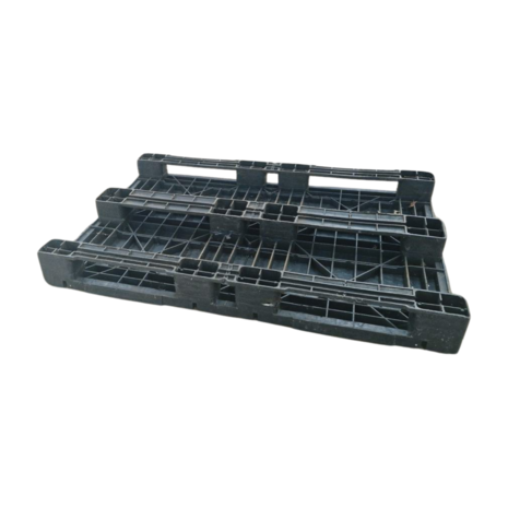 KIGA Industriële pallet 1000x1400x150 mm met permanente antislip mat, gebruikt per stuk