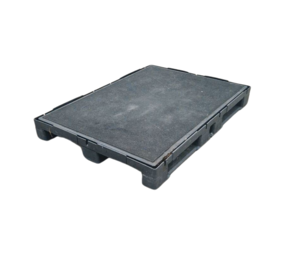 KIGA Industriële pallet 1000 x 1400 x 150 mm met permanente antislip mat, gebruikt KIGA Industriële pallet 1000 x 1400 x 150 mm met permanente antislip mat, gebruikt