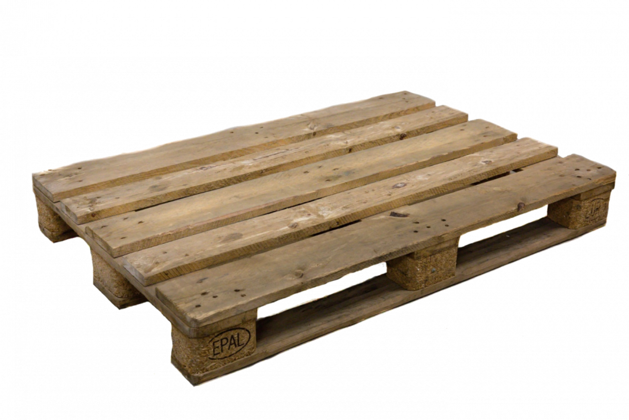 Emtrade Europallet 4-weg 1200x800x150 mm 1500kg, 2e keus, gebruikt