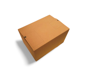 Colompac Autolock Verzenddoos 284x184x167 mm Enkelgolf Karton Bruin Nieuw