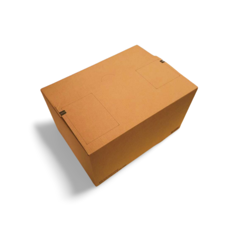 Colompac Autolock Verzenddoos 284x184x167mm bruin, nieuw Colompac Autolock Verzenddoos 284x184x167mm bruin, nieuw