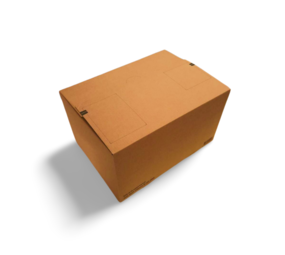 Colompac Autolock Verzenddoos 310x230x160 mm Enkelgolf Karton Bruin Nieuw