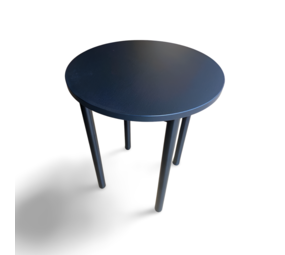 Vervoort Bijzettafel rond zwart 45x45cm / 54cm hoog, gebruikt (als nieuw) Vervoort Bijzettafel rond zwart 45x45cm / 54cm hoog, gebruikt (als nieuw)