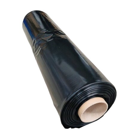 Antistatische vuilniszakken 650/550x1100mm 110L - 80mu, Zwart, Nieuw