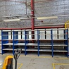 Meta Meta legbordstelling 200x100x80 blauw, 6 legborden, gebruikt Meta Meta legbordstelling 200x100x80 blauw, 6 legborden, gebruikt