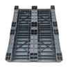 KIGA Industriële pallet 1000 x 1400 x 150 mm met permanente antislip mat, gebruikt KIGA Industriële pallet 1000 x 1400 x 150 mm met permanente antislip mat, gebruikt
