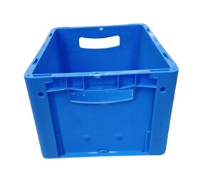 BITO Eurostapelbak 400x300x220 blauw, gebruikt