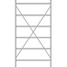 SSI Schäfer SSI Schafer R3000 Legbordstelling 2278x1300x500, 6 niveaus, incl. zijwand, gebruikt SSI Schäfer SSI Schafer R3000 Legbordstelling 2278x1300x500, 6 niveaus, incl. zijwand, gebruikt