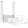 SSI Schäfer SSI Schafer R3000 Legbordstelling 2278x1300x500, 6 niveaus, incl. zijwand, gebruikt SSI Schäfer SSI Schafer R3000 Legbordstelling 2278x1300x500, 6 niveaus, incl. zijwand, gebruikt